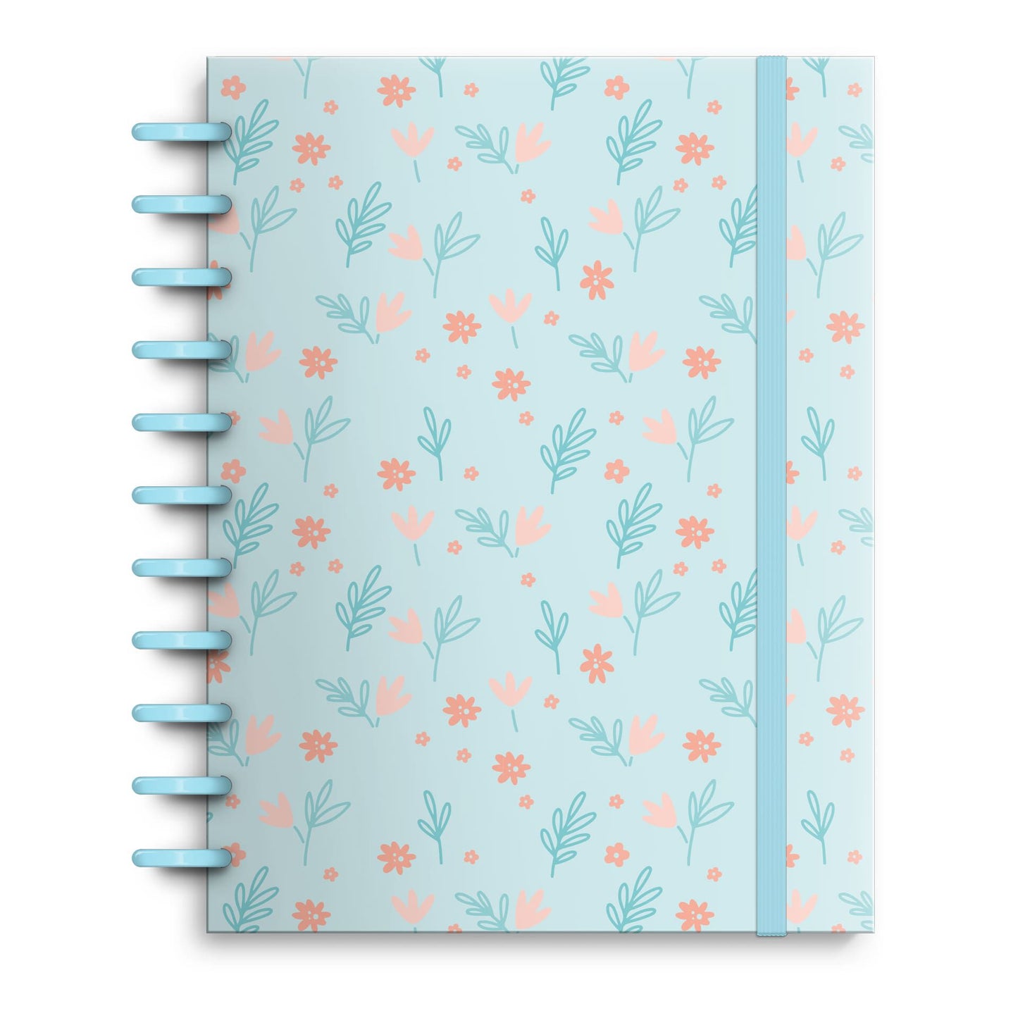 Caderno Ecosmart A4 Ambar Daisies Capa Pp Pautado 100 Folhas
