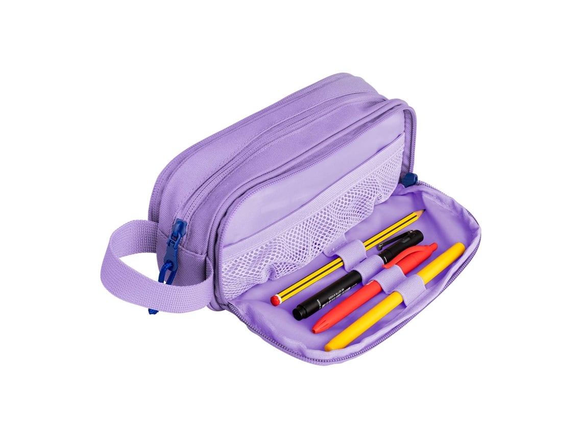 Estojo B-Smart Triplo Lavanda - 22.5cm