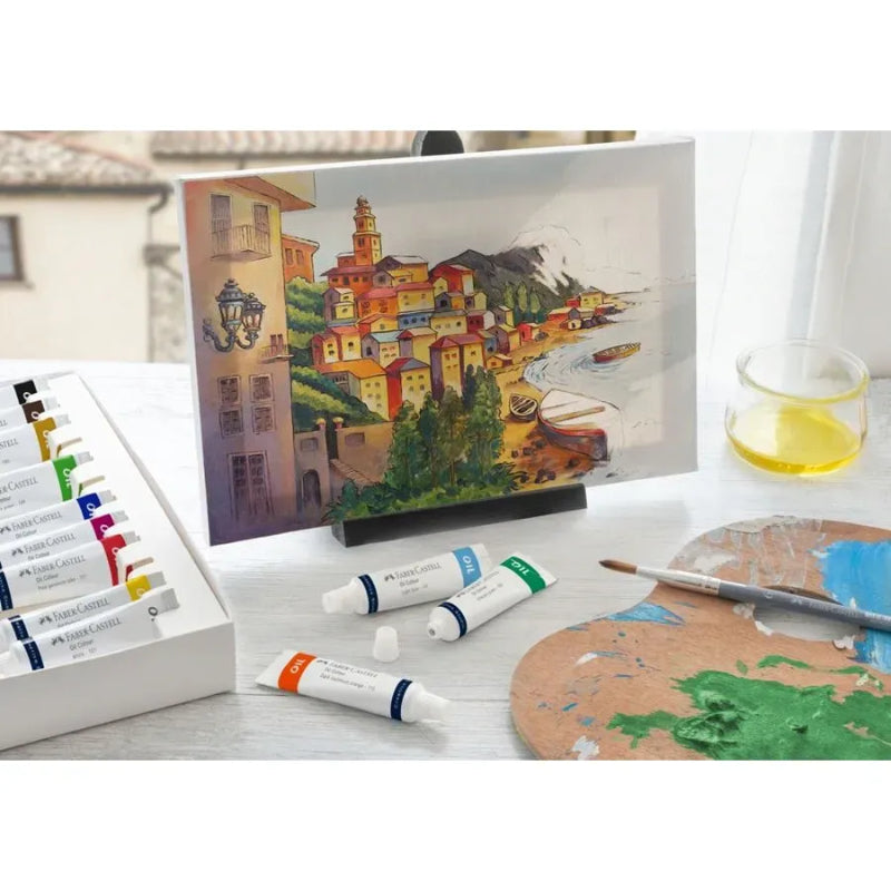 12 Tintas a Óleo - Faber-Castell