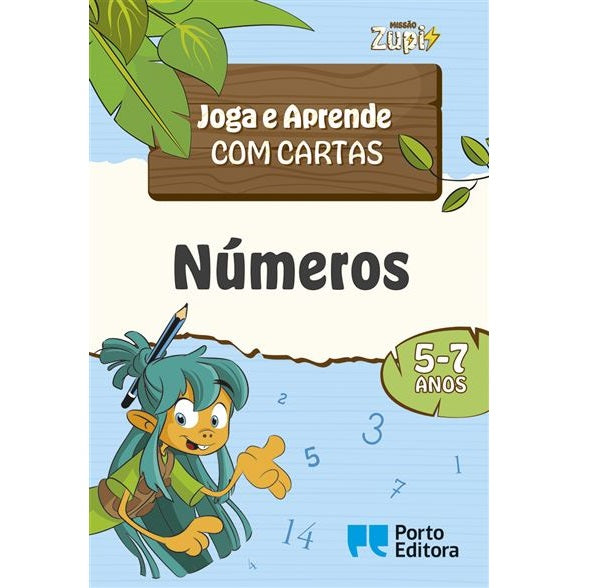 Missão Zupi - Números - Joga e Aprende com Cartas 5-7 Anos