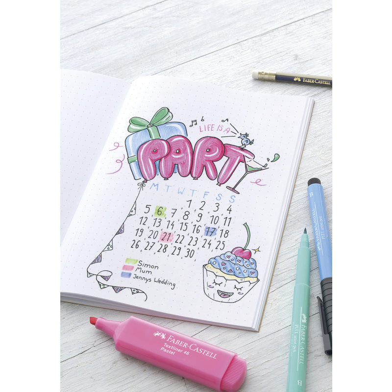 Set Iniciação Com 9 Marcadores Bullet Journaling Faber-Castell