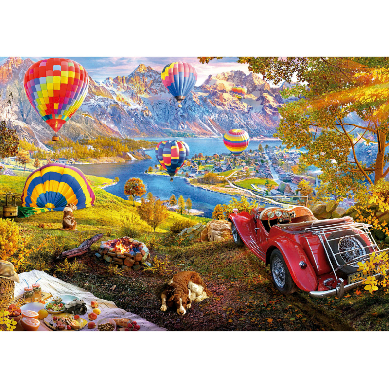 Puzzle 3000 Peças - O Vale dos Balõe