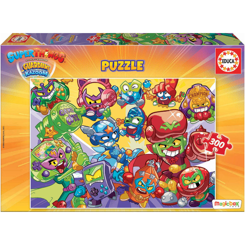 Puzzle 300 Peças - SuperThings