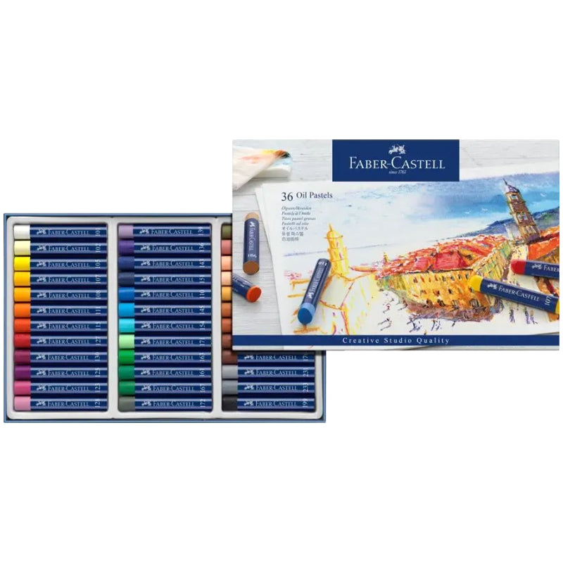 36 Pastéis de Óleo - Faber-Castell