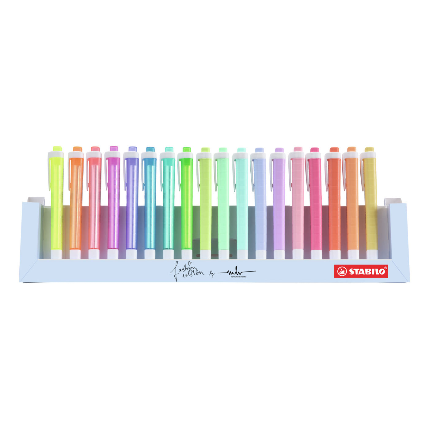 18 Marcadores Fluorescente Staedtler Swing Cool Pastel