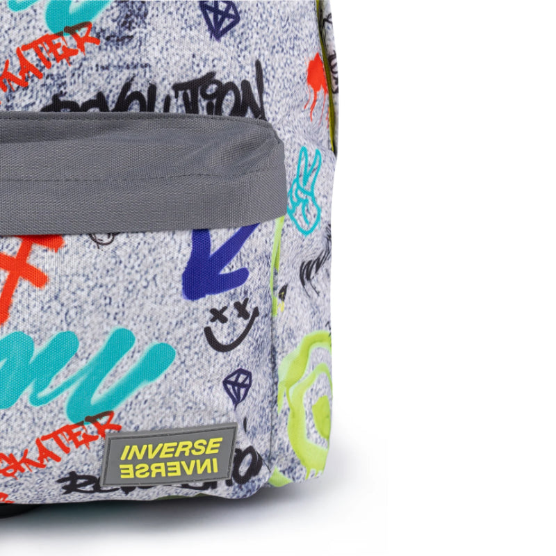 Mochila Escolar Ambar - City Art Teen Inverse