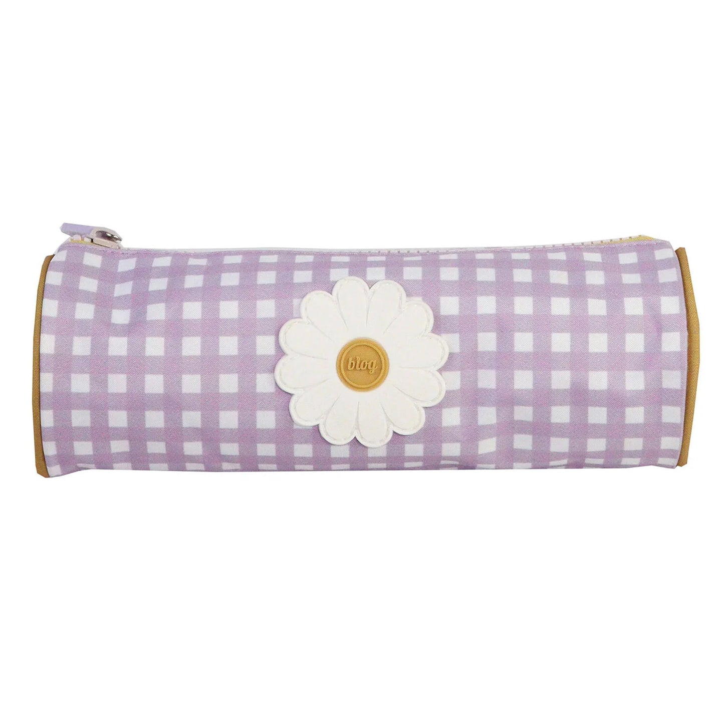 Estojo Escolar Redondo Ancor B'Log Flowers 2023 - 22cm
