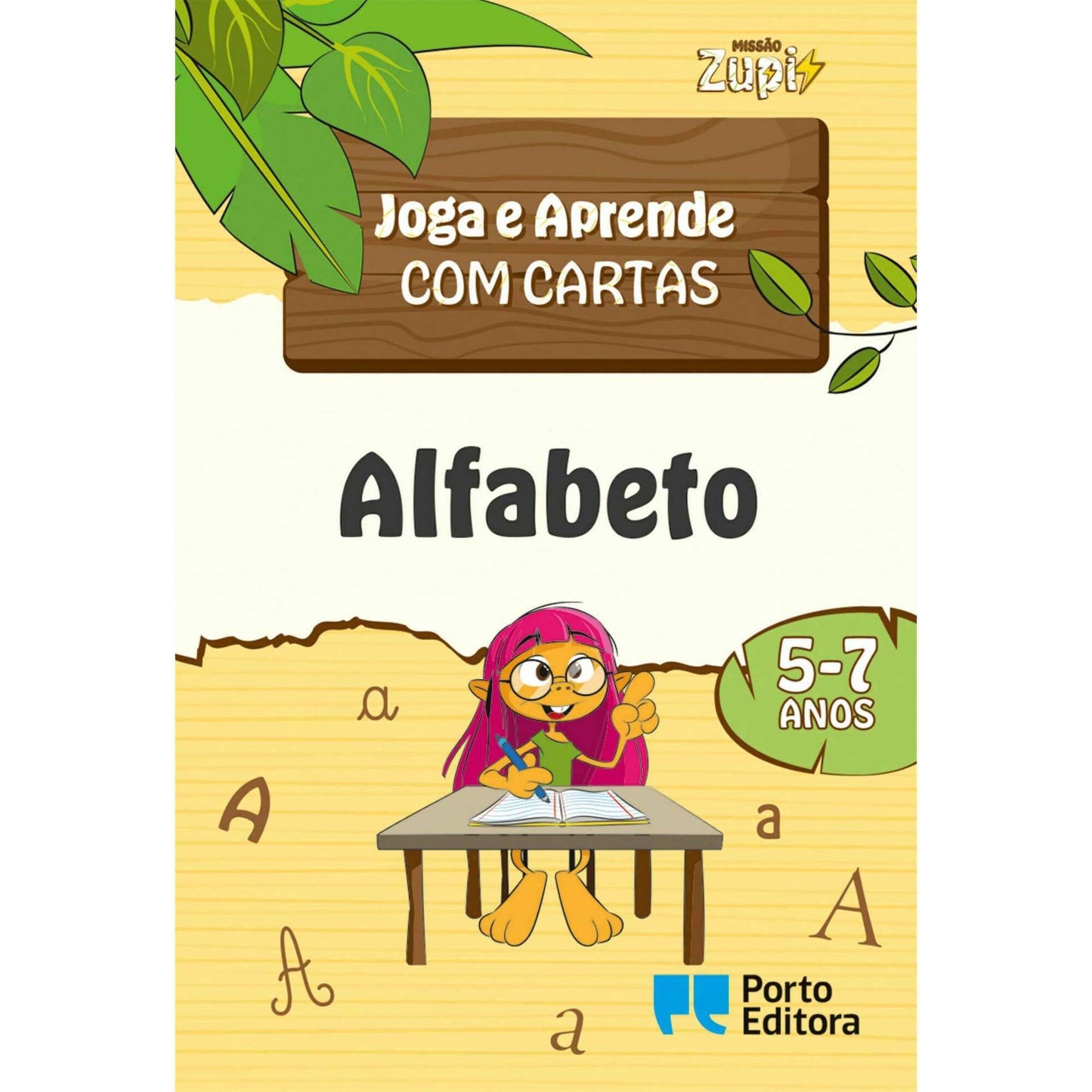 Alfabeto - Joga e Aprende com Cartas - 5-7 Anos