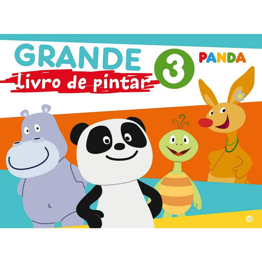 Panda - Grande Livro de Pintar 3