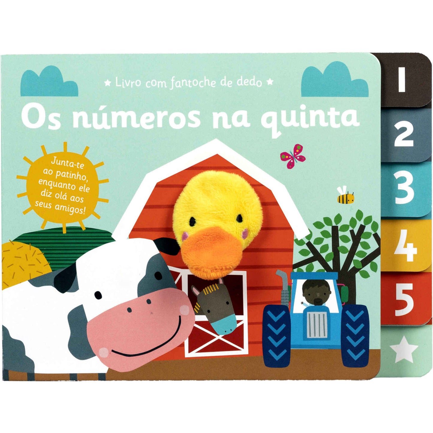 Os Números na Quinta - Livro com Fantoches de Dedo