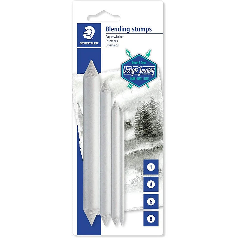Kit De Esfuminhos 4 Peças Staedtler