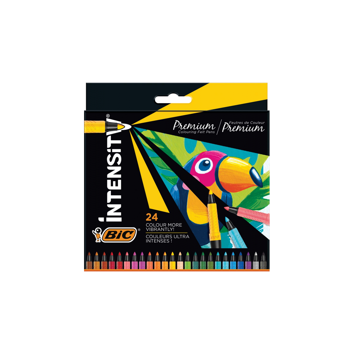 24 Canetas de Feltro Bic Intensity
