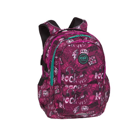 Mochila CoolPack Factor Rosa Rock - 45cm