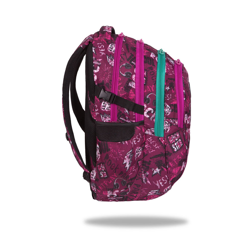 Mochila CoolPack Factor Rosa Rock - 45cm