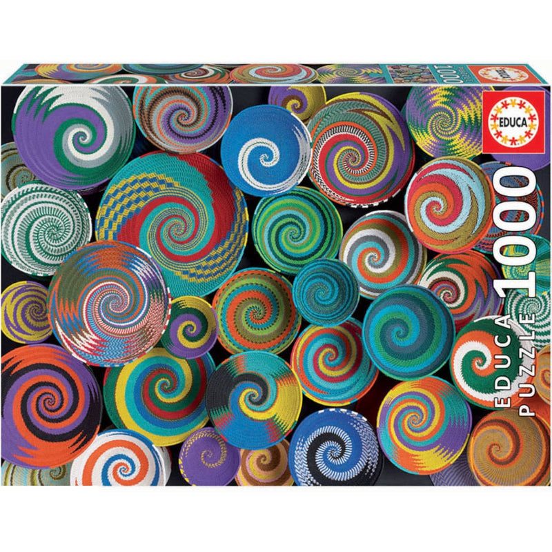 Puzzle 1000 Peças - Cestas Africanas