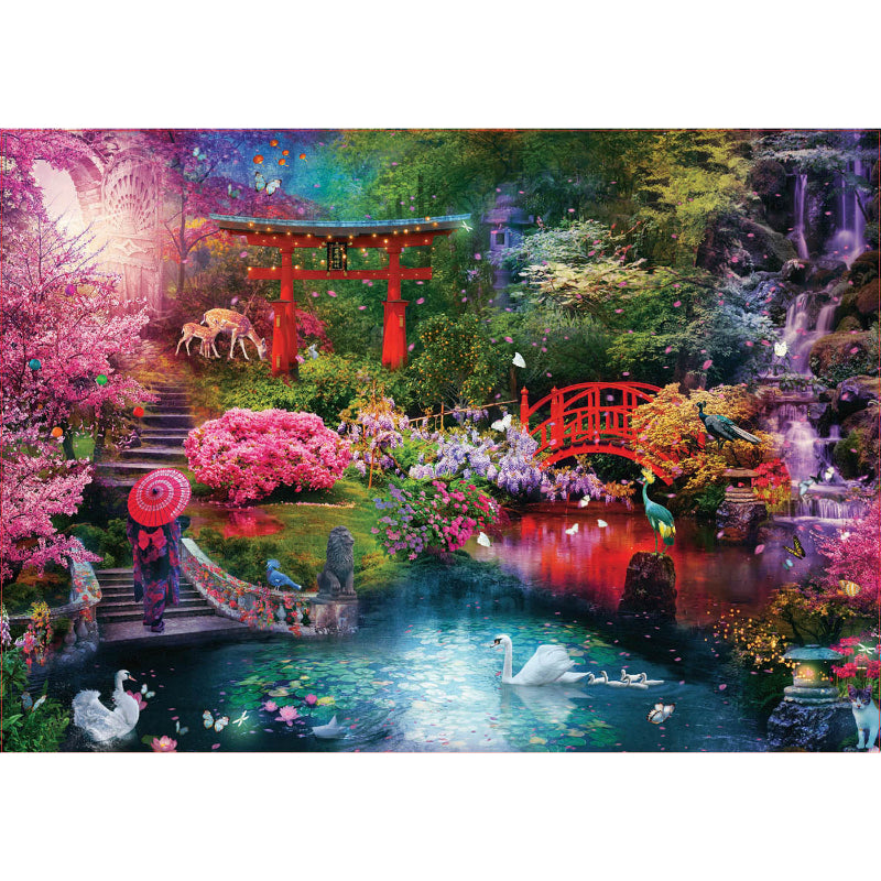 Puzzle 3000 Peças - Jardim Japonês