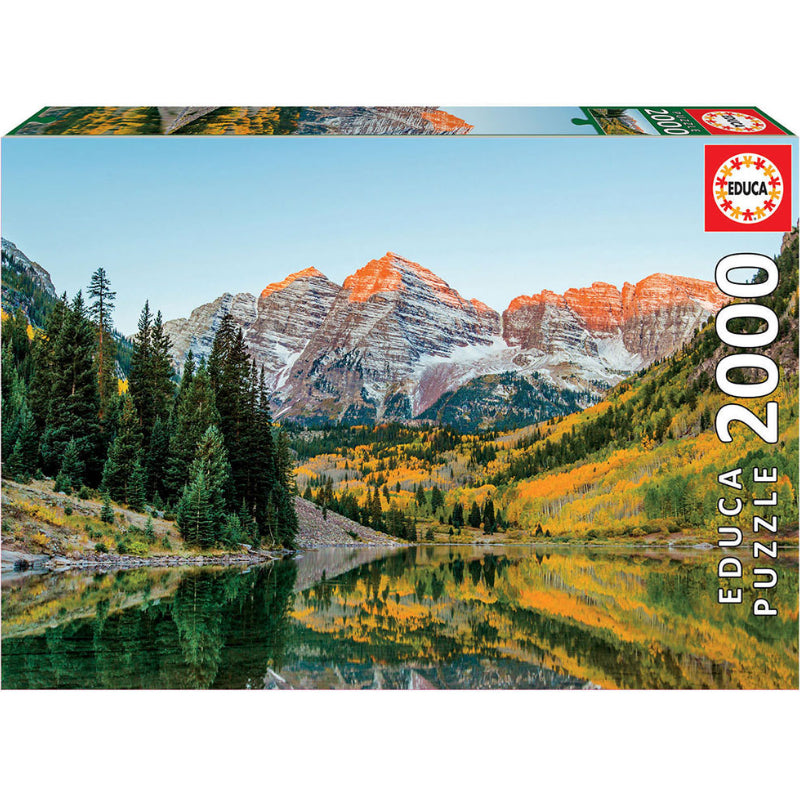 Puzzle 2000 Peças - Maroon Bells, Estados Unidos