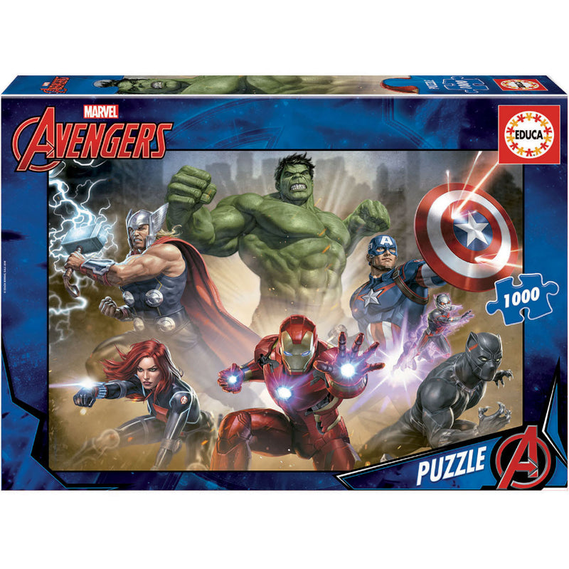 Puzzle 1000 Peças - Os Vingadores