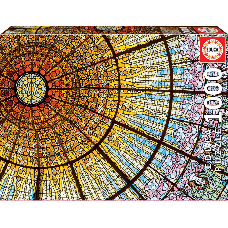 Puzzle 1000 Peças - Palácio de Música Catalã
