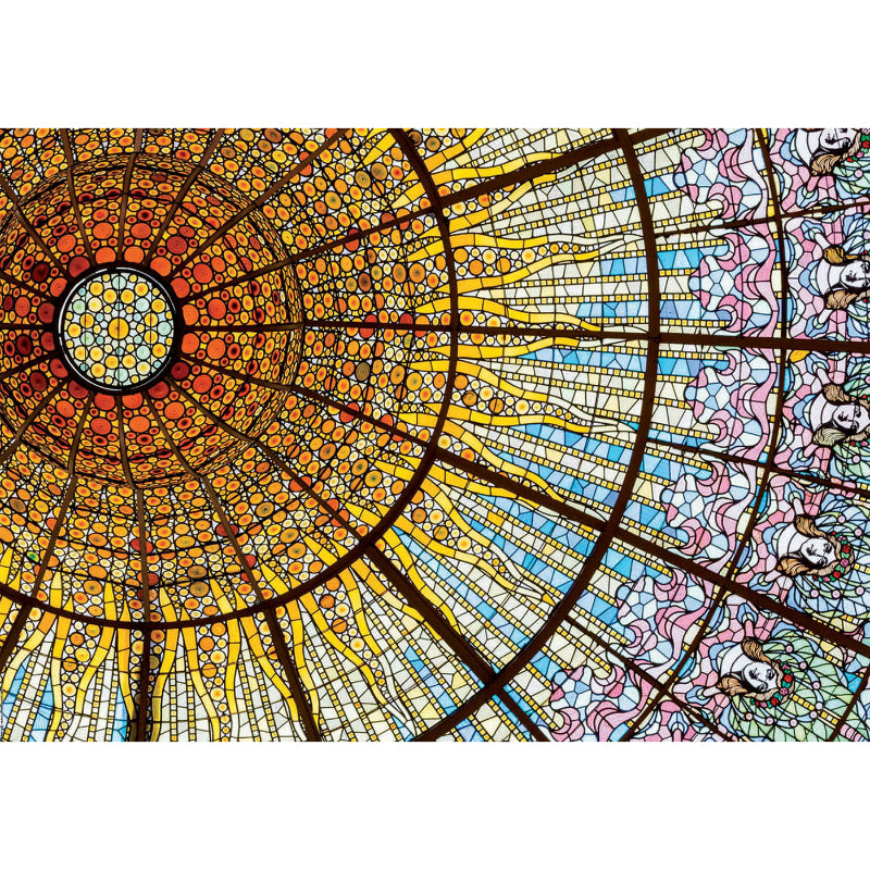 Puzzle 1000 Peças - Palácio de Música Catalã
