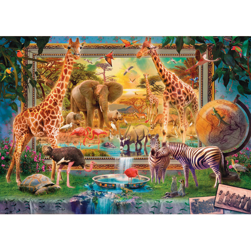 Puzzle 4000 Peças - Regressando da Savana