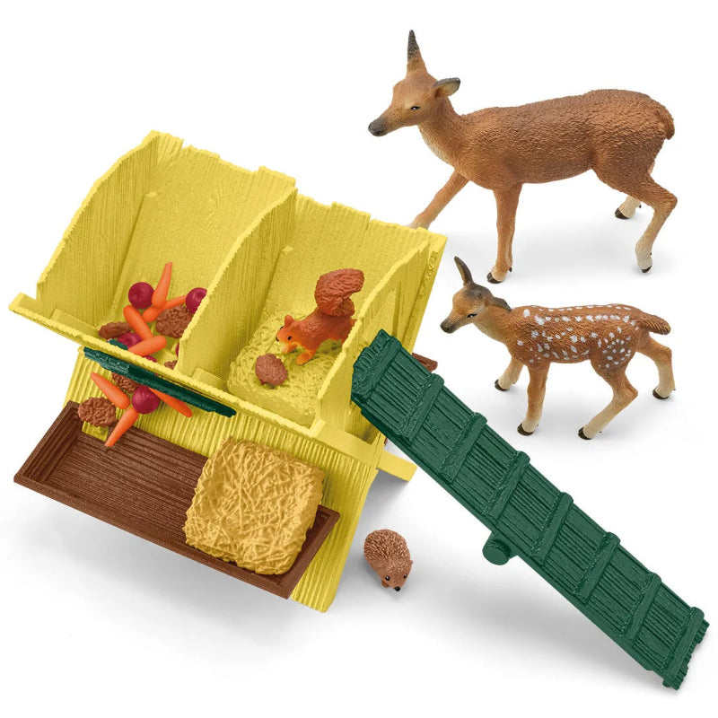 Schleich - Alimentar dos Animais da Floresta