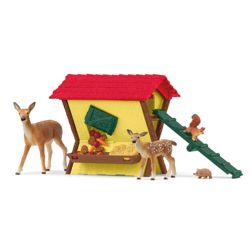 Schleich - Alimentar dos Animais da Floresta