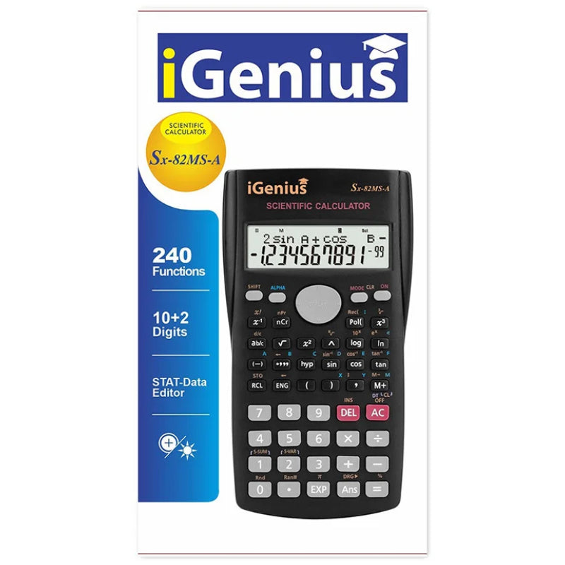 Calculadora Científica iGenius SX-82MS-A