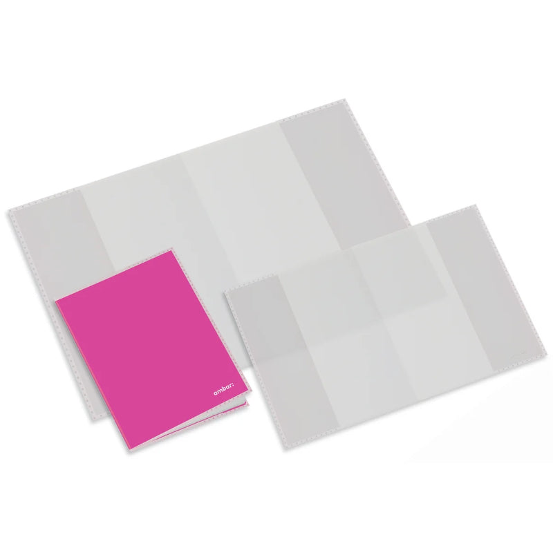 5 Capas de Proteção para Cadernos A4 - Ambar