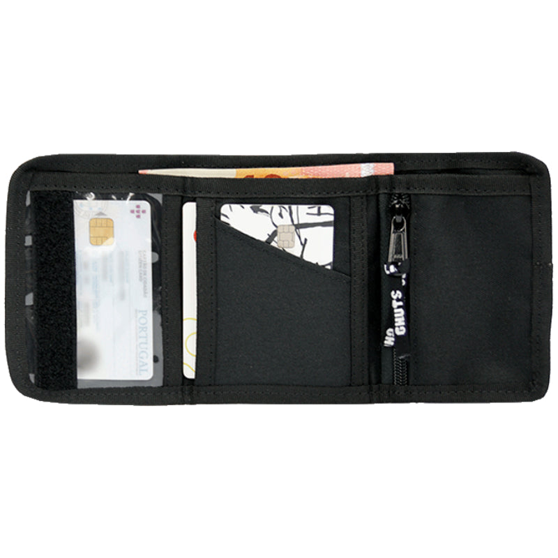 Carteira de Velcro Ghuts - Black