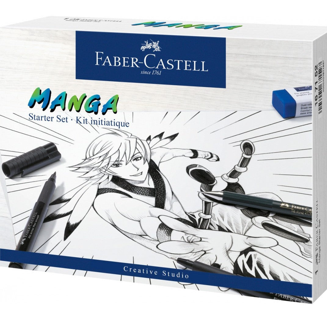 Marcadores Iniciação Desenho Manga - Set Faber-Castell