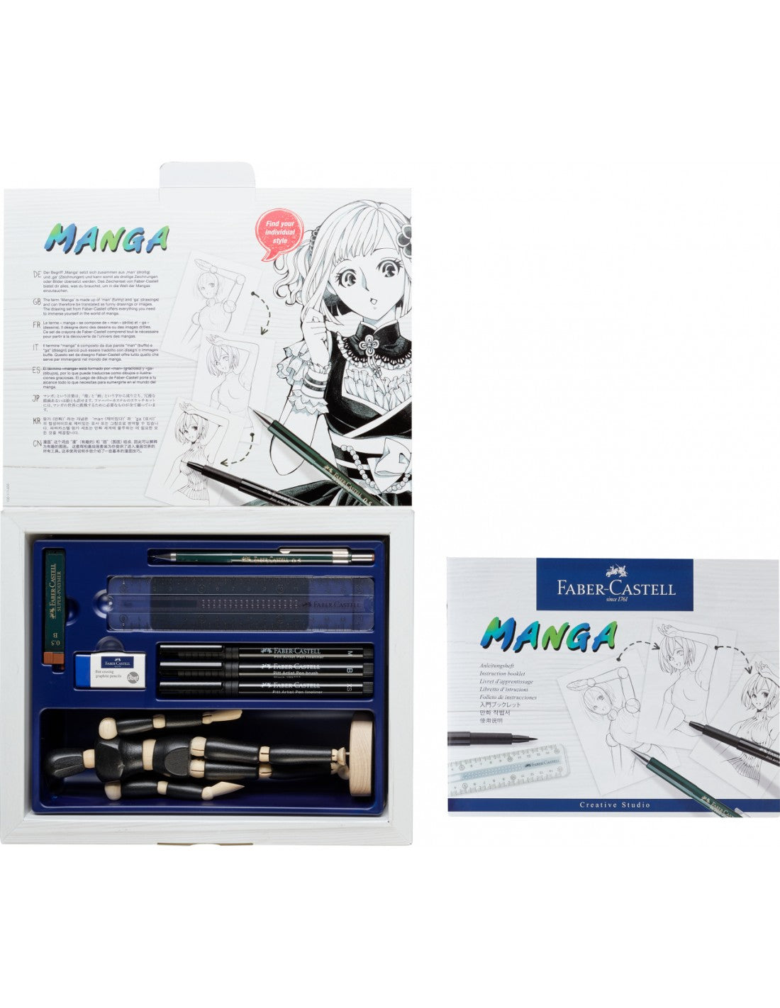 Marcadores Iniciação Desenho Manga - Set Faber-Castell