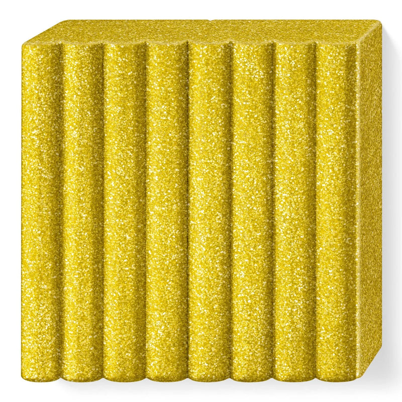 Fimo de 57 gramas com a cor 112 Dourado Brilhante