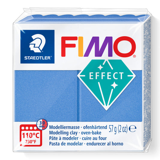 FIMO Effect 57g - 31 Azul Metálico