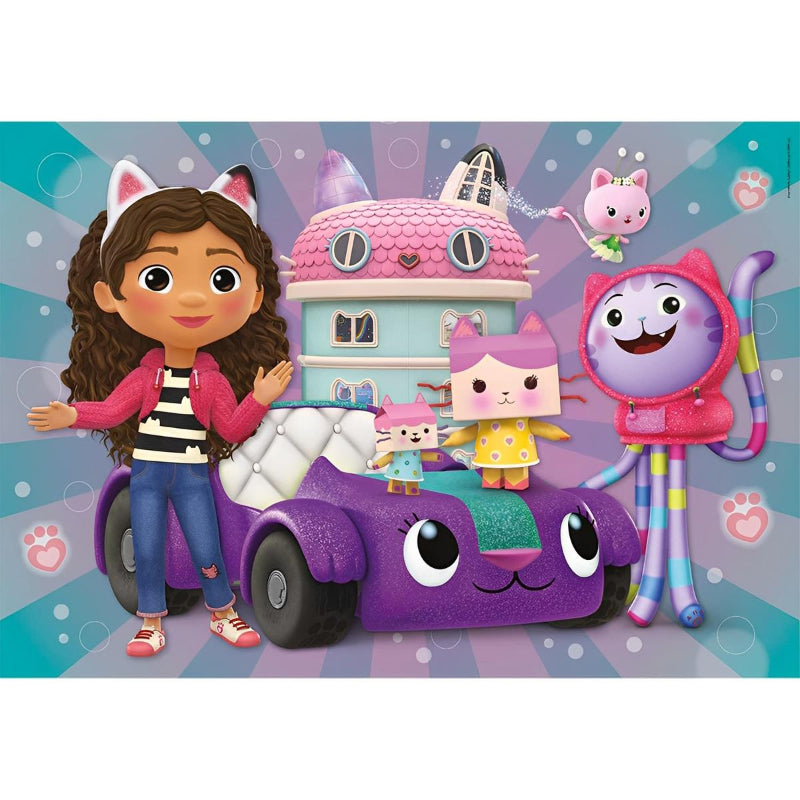 Puzzles 2x20 Peças - A Casa Mágica da Gabby