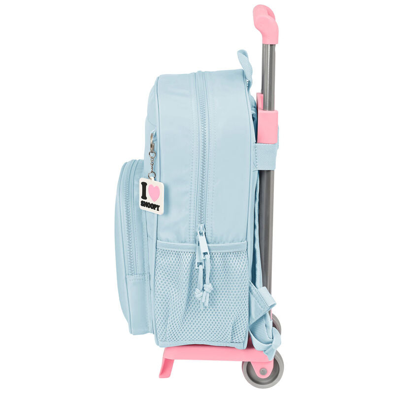 Mochila Pré-escolar com Rodas - Snoopy