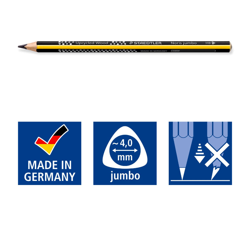 Lápis de Grafite Jumbo Triangular - Staedtler