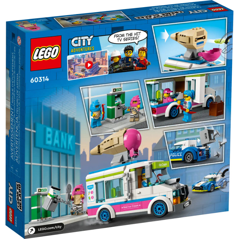 LEGO City - Perseguição Policial de Carro dos Gelados (60314)