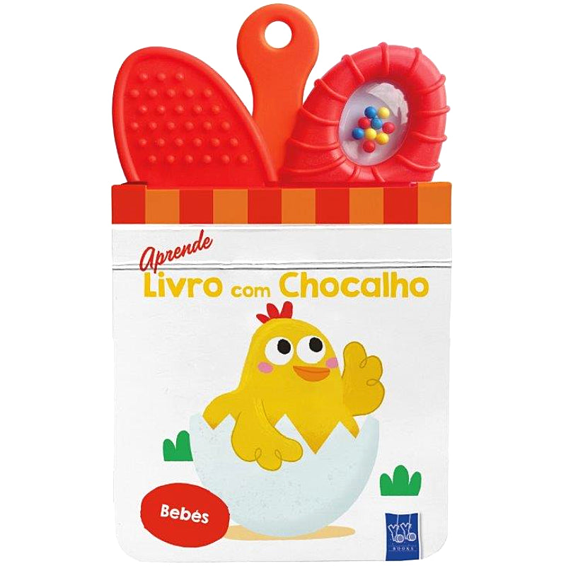 Bebés - Aprende - Livro com Chocalho
