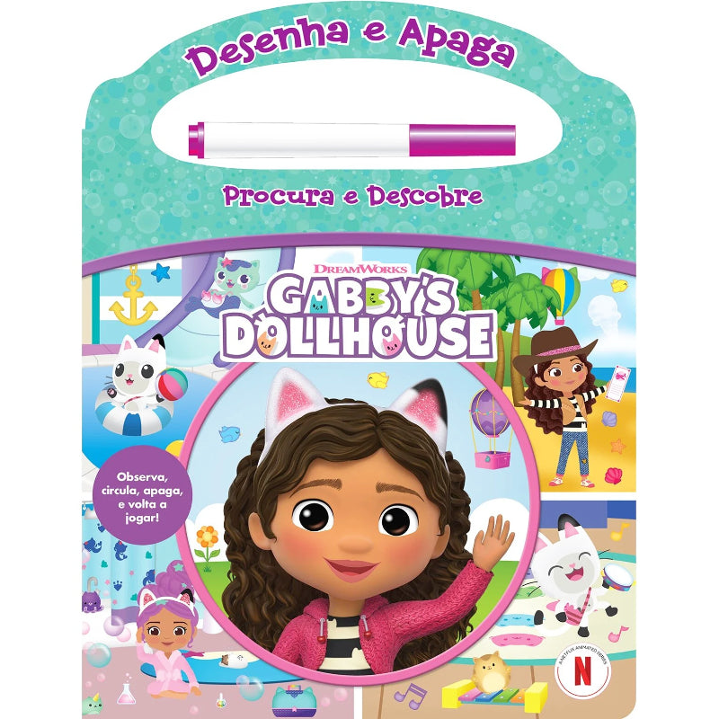 Gabby's Dollhouse - Desenha e Apaga