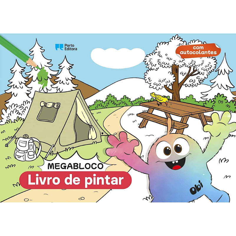 Megabloco: Livro de Pintar Obi