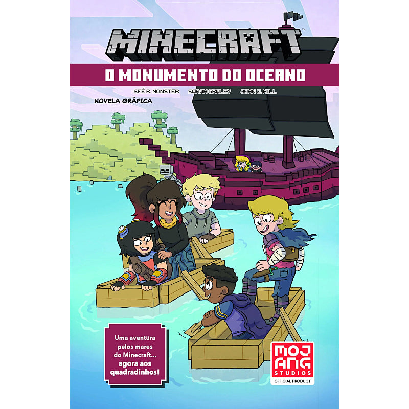 Minecraft: O Monumento do Oceano - Novela Gráfica