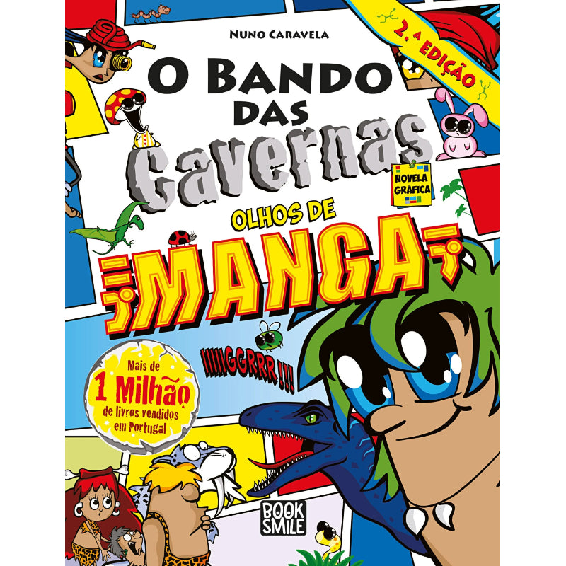 O Bando das Cavernas - Novela Gráfica 3: Olhos de manga