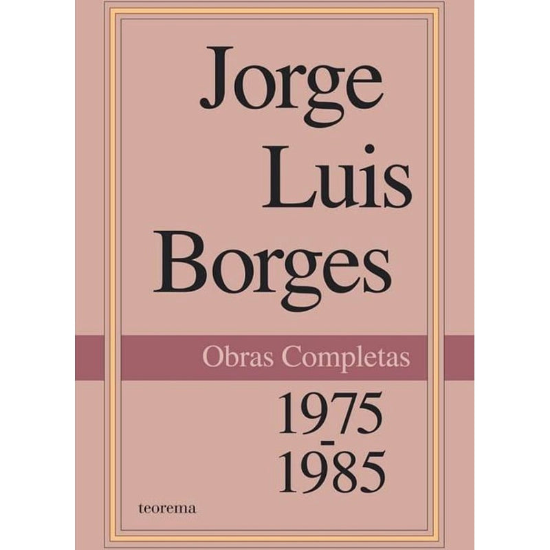 Obras Completas: 1975 - 1985