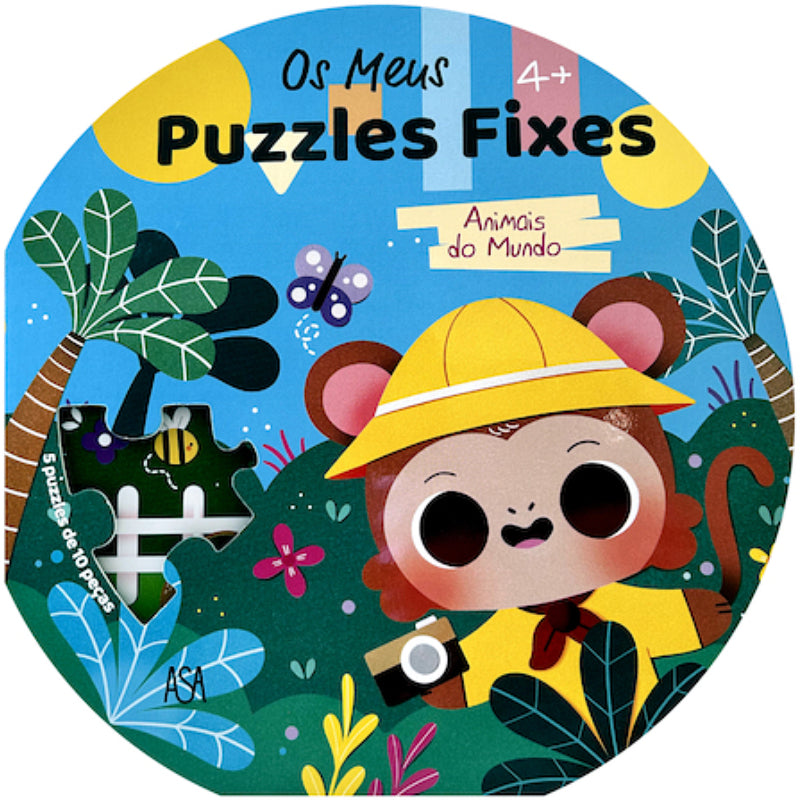 Os Meus Puzzles Fixes: Animais do Mundo