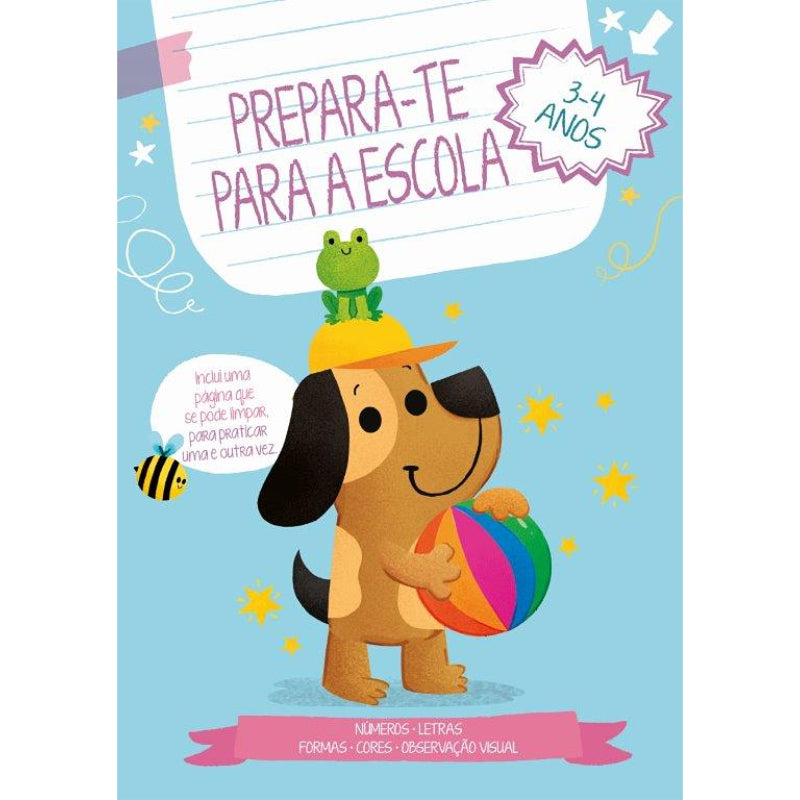 Prepara-te para a Escola: Azul 3-4 Anos