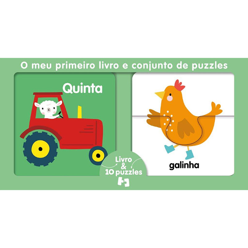 Quinta - O Meu Primeiro Livro e Conjunto de Puzzles