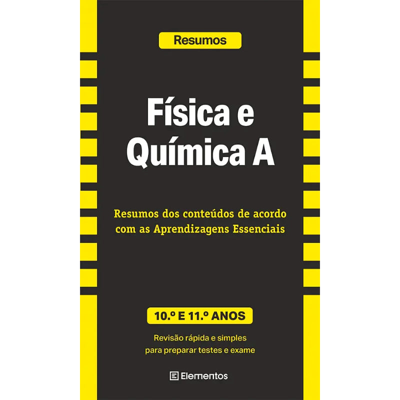 Resumos: Física e Química A - 10.º e 11.º anos