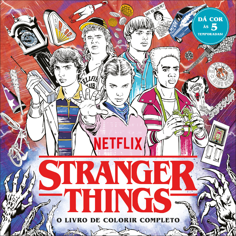 Stranger Things: O Livro de Colorir Completo