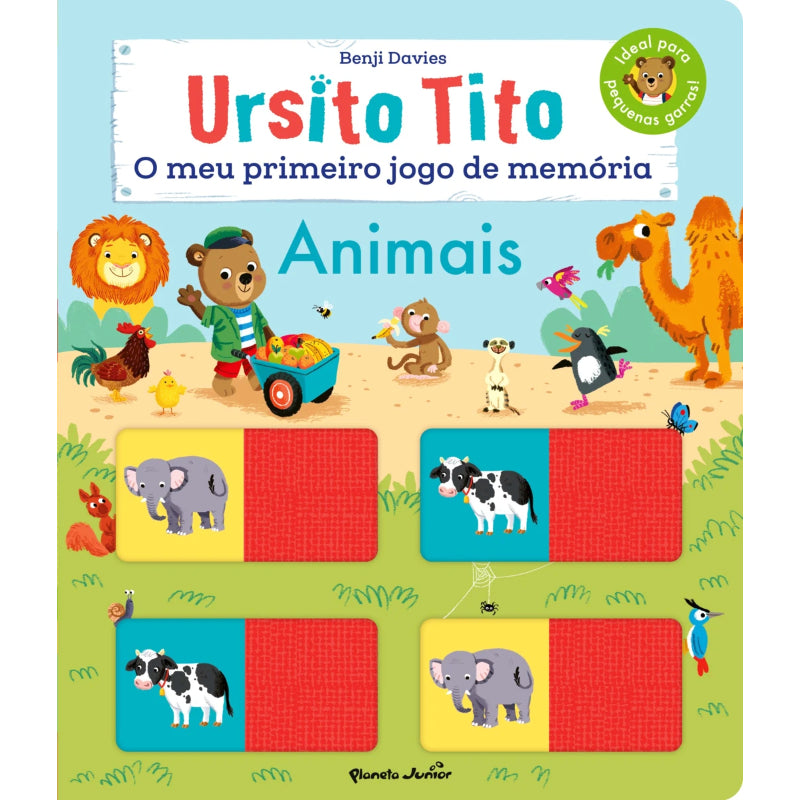 Ursito Tito: O Meu Primeiro Jogo de Memória - Animais